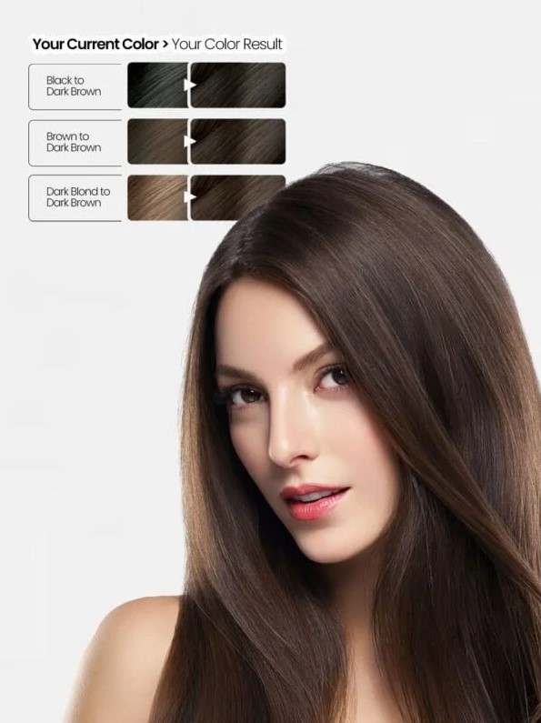 Hello Hair Hair Color Deep Mahogany Brown 3.6